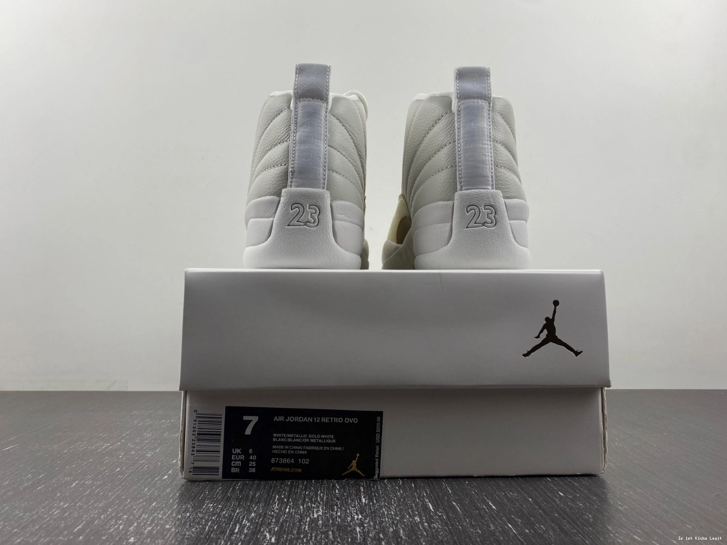 OVO White 12 Jordan Retro 873864-102 - 1005